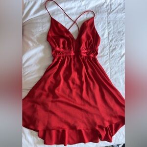 Red Cocktail Dress